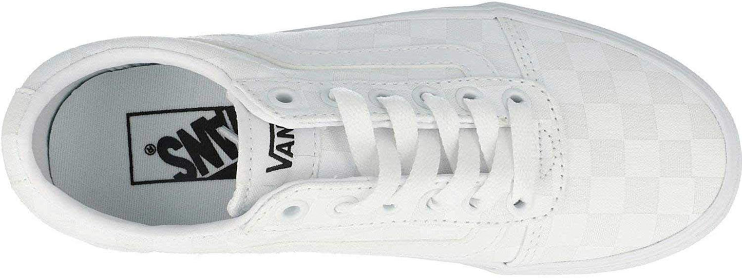 Vans Damen Vn0a3iuniju1Sneaker, Checkerboard White White, 41