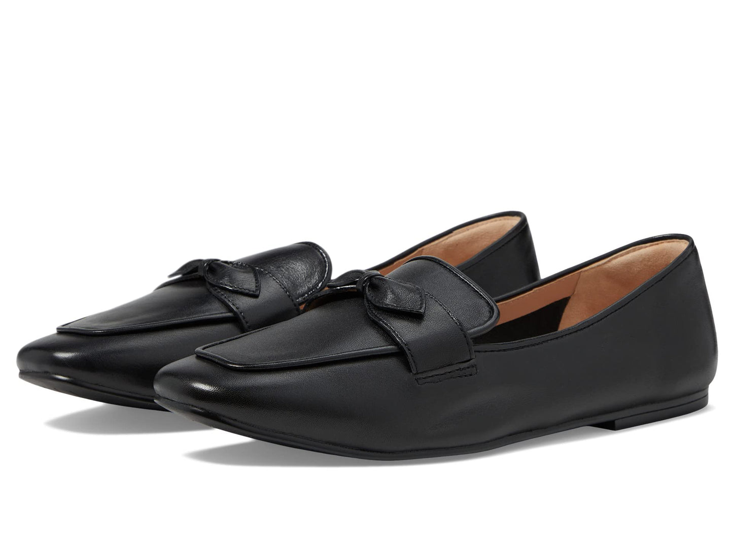 Cole Haan Women's York Bow Loafer Black Leather 11 Medium