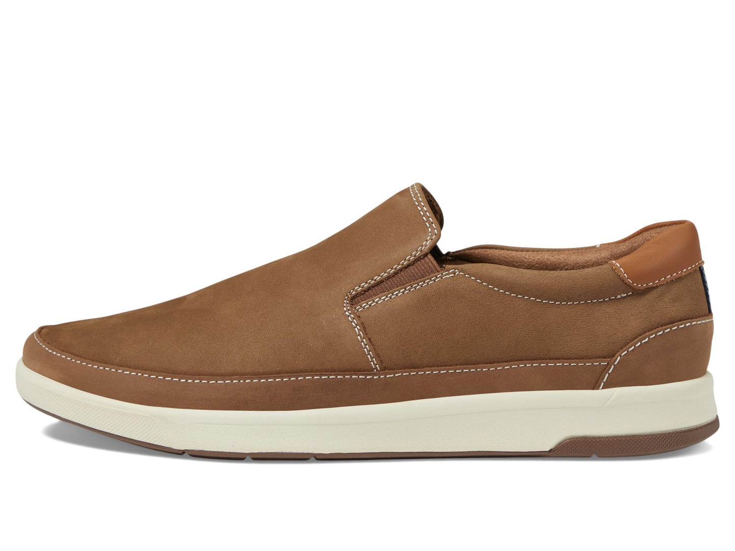 Florsheim Men's Crossover Double Gore Slip-On, Mushroom, 12 W