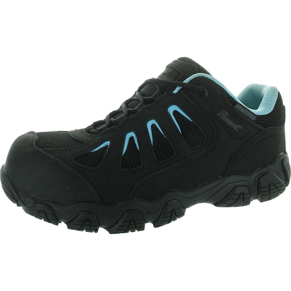 Thorogood WP BBP Safety Crosstrex Ox Blue Men's 6.5, Women's 8.5 Wide