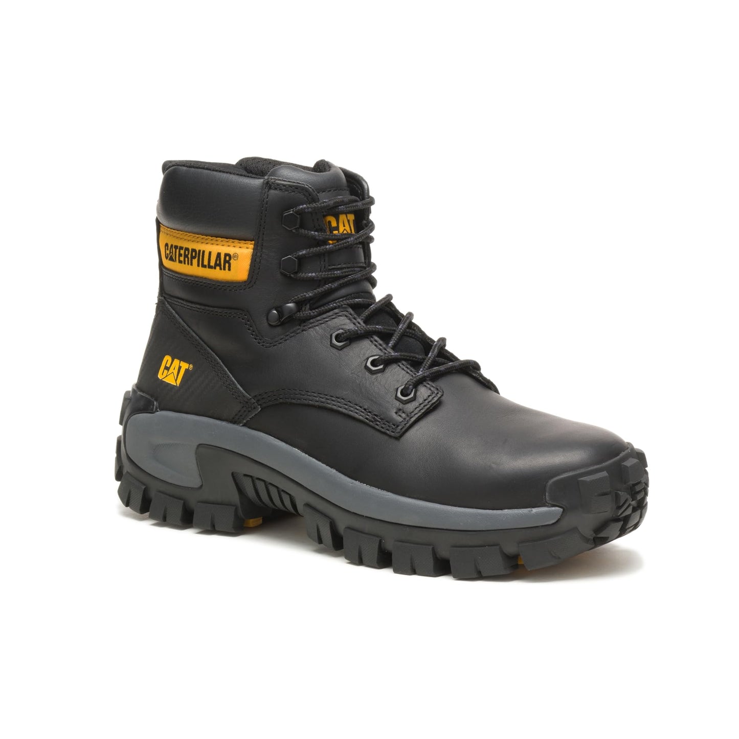 Cat Footwear Men's Invader Hi Steel Toe Construction Boot, Black, 11 W