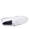 Sperry Mens Bahama II Boat Washed Sneaker, White, 10