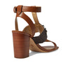 Michael Kors Izzy T Strap Sandal Brown Multi 6.5 M