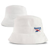 Reebok Classic Bucket Hat | Mens | Womens | Sun Protection | Athletic | Lightweight | Retro | Streetwear - White