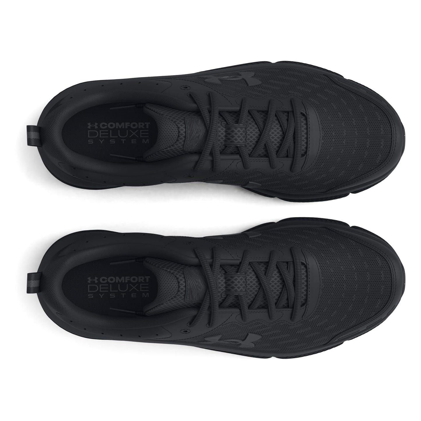 Under Armour Women's Charged Assert 10, (002) Black/Black/Black, 12, US