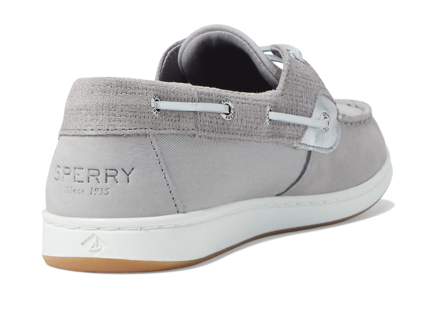 Sperry Coastfish 2-Eye Woven Grey 8 M (B)