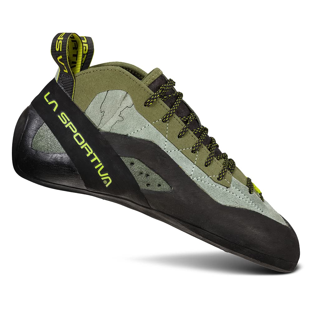 La SportivaMens TC Pro Rock Climbing Shoes, Olive 2, 5 US (Equivalent to 37 EU)