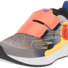 New Balance Kid's Fuelcore Reveal V3 Boa Running Shoe, Black/Infinity Blue/Vibrant Orange, 2.5 Wide Little Kid