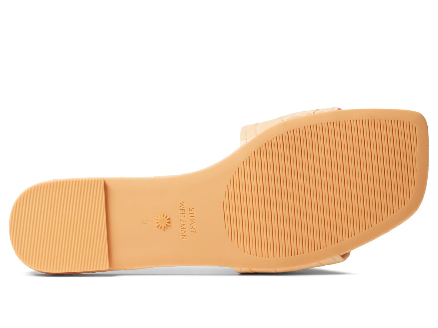 Stuart Weitzman Summer Slide Sandal Mango 8.5 B