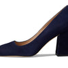 Stuart Weitzman Curveblock 85 Pump Nice Blue 8.5 B