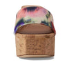 Stuart Weitzman Squarehigh Platform 95 Slide Watercolor 8 B