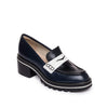 Bernardo Selma Navy Multi Antique Calf 7 M