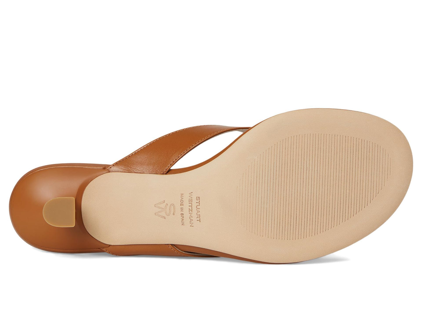 Stuart Weitzman Women's Rio Sleek Sandals 35 Macchiato 9 Medium