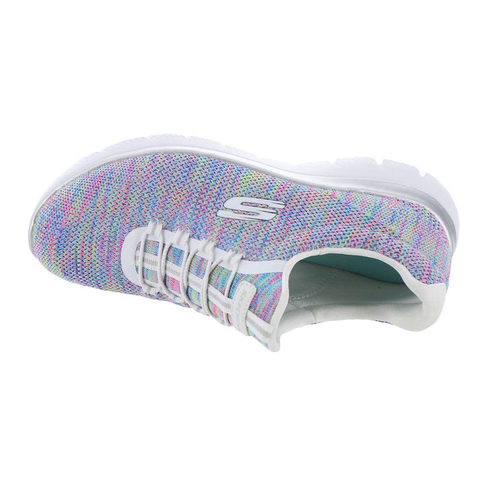 Skechers Sport SummitsForever Glowing Womens Sneaker 85 BM US WhiteMulti