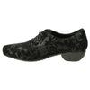 Taos Cobbler Black Printed Suede 6