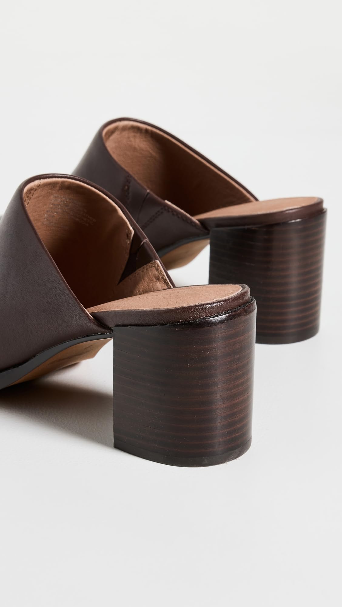 Madewell Women's The Macarro Mules, Chocolate Raisin, Brown, 5 Medium US
