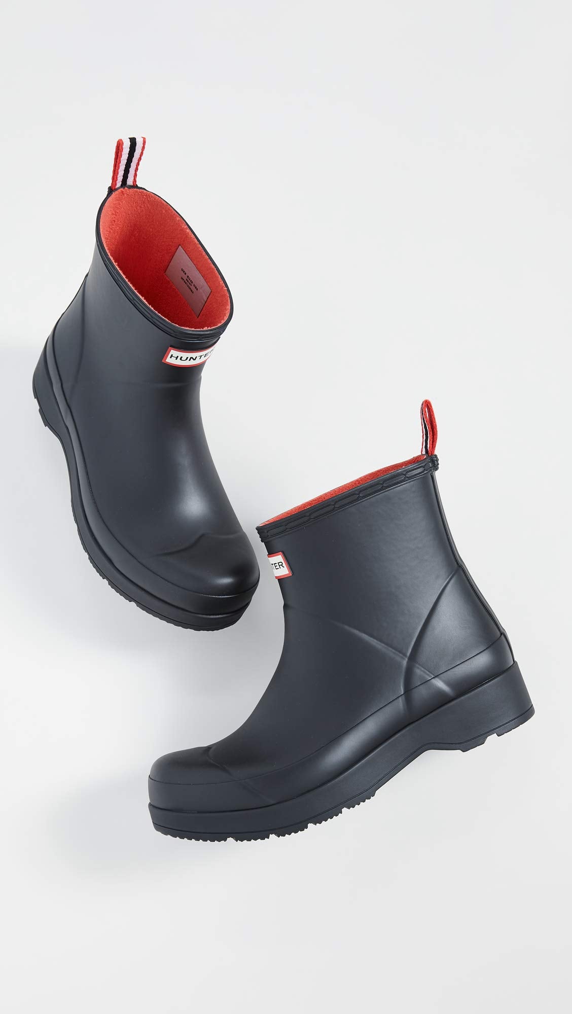 Hunter Original Short Insulated Boot Black 11 M