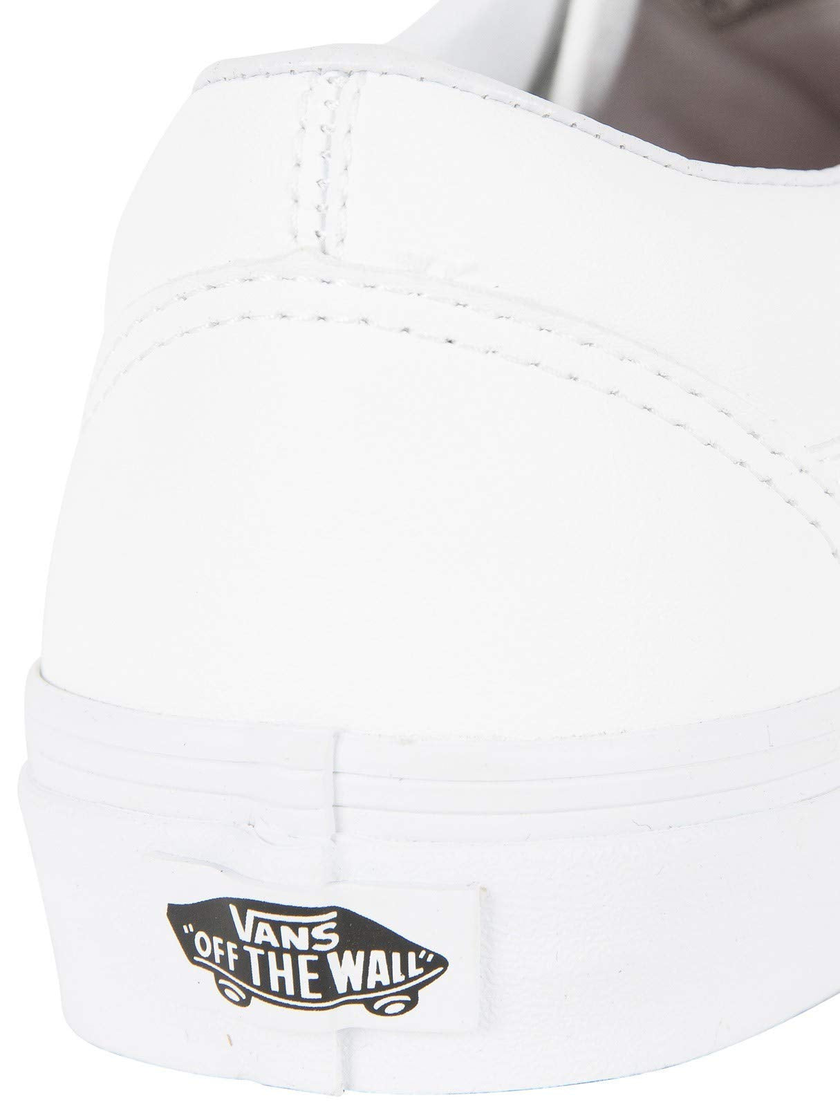 Vans Old Skool, Unisex Adults’ Trainers, White ((Classic Tumble) True White), 4.5 UK (37 EU)
