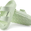 Birkenstock Unisex Arizona Essentials Slide-On Sandal, Faded Lime, 5-5.5 Narrow Women/3-3.5 Narrow Men, 36EU