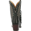 Durango Crush Women's Vintage Teal Bootie Western Boot, Saddle Brown And Demin Blue, Size 8(M)