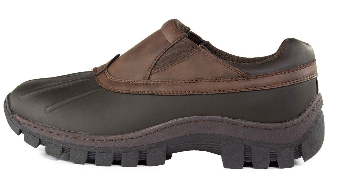 FROGG TOGGS Storm Watch Vista Slip-On, Brown, 12