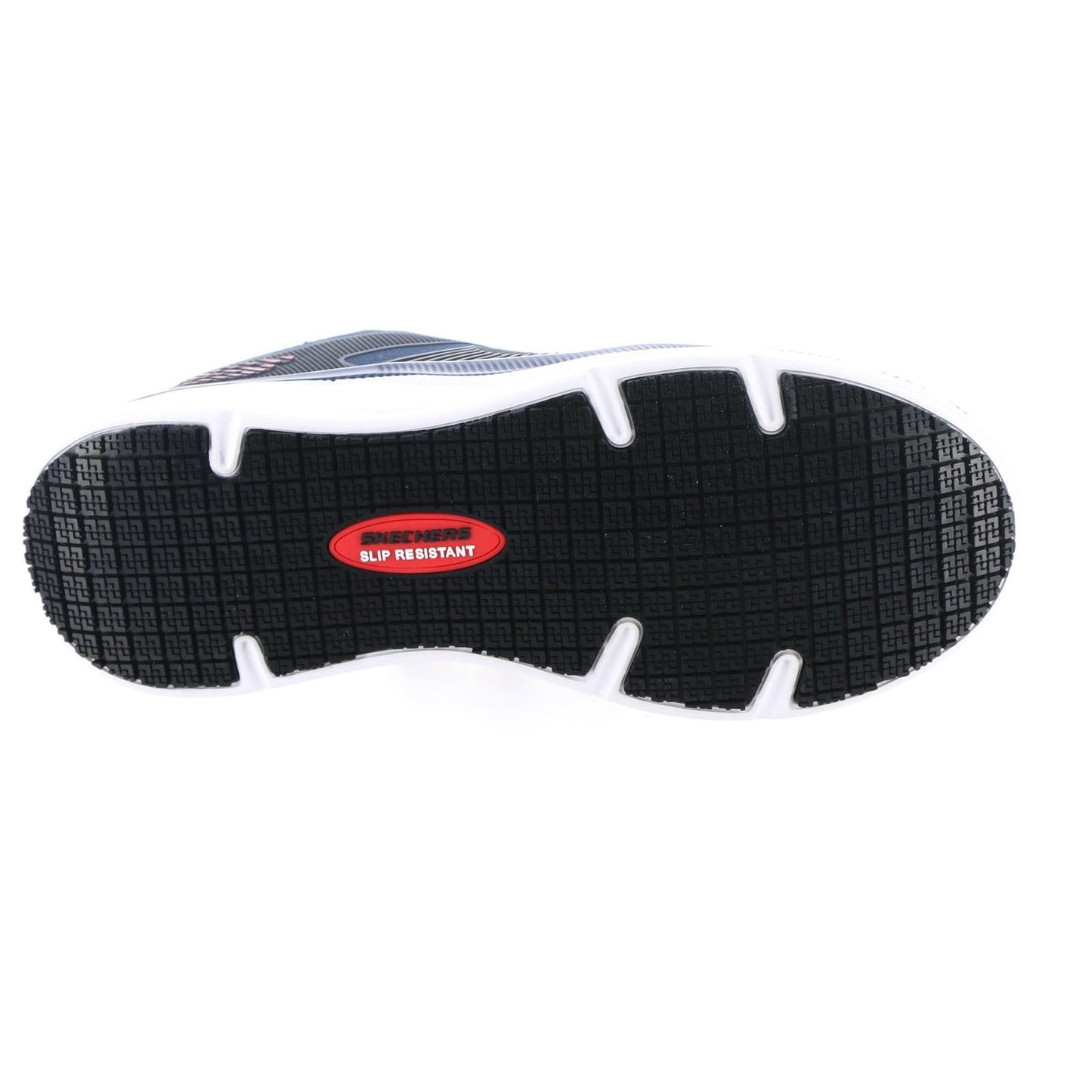 Skechers Work Jevion Men's Oxford, 10 D(M) US, Navy