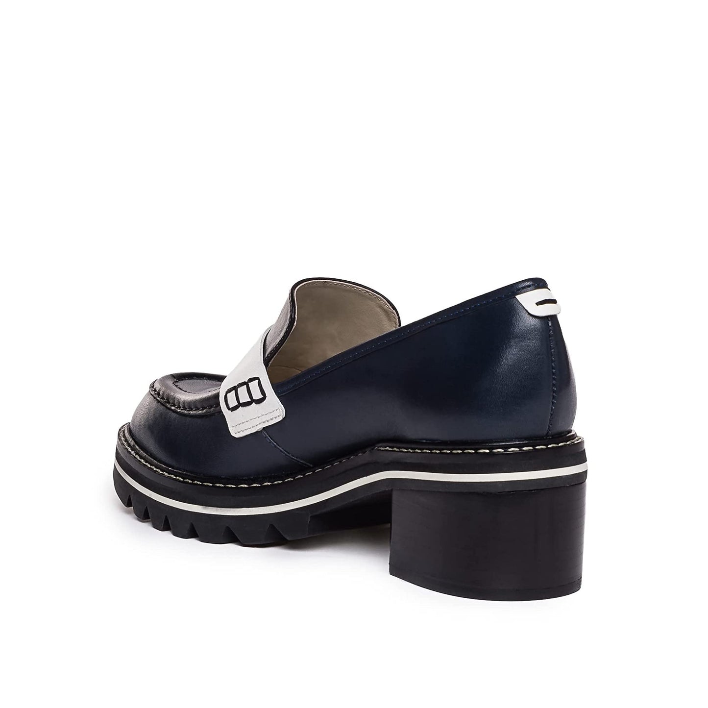 Bernardo Selma Navy Multi Antique Calf 7 M