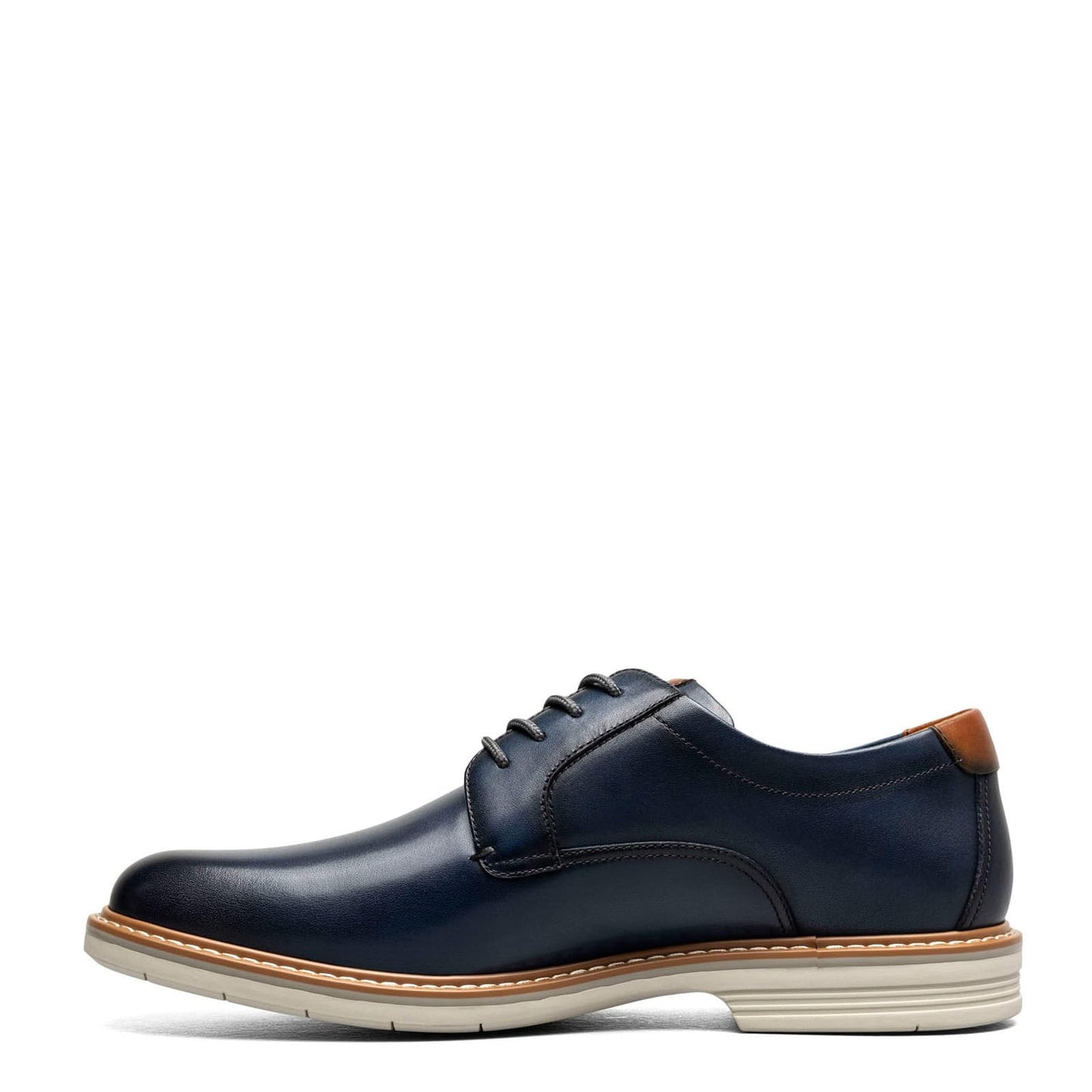 Florsheim Men's Norwalk Plain Toe Oxford Navy 14 Wide