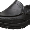 Skechers Mens Superior Gains Loafer, Black/Black, 13 W US