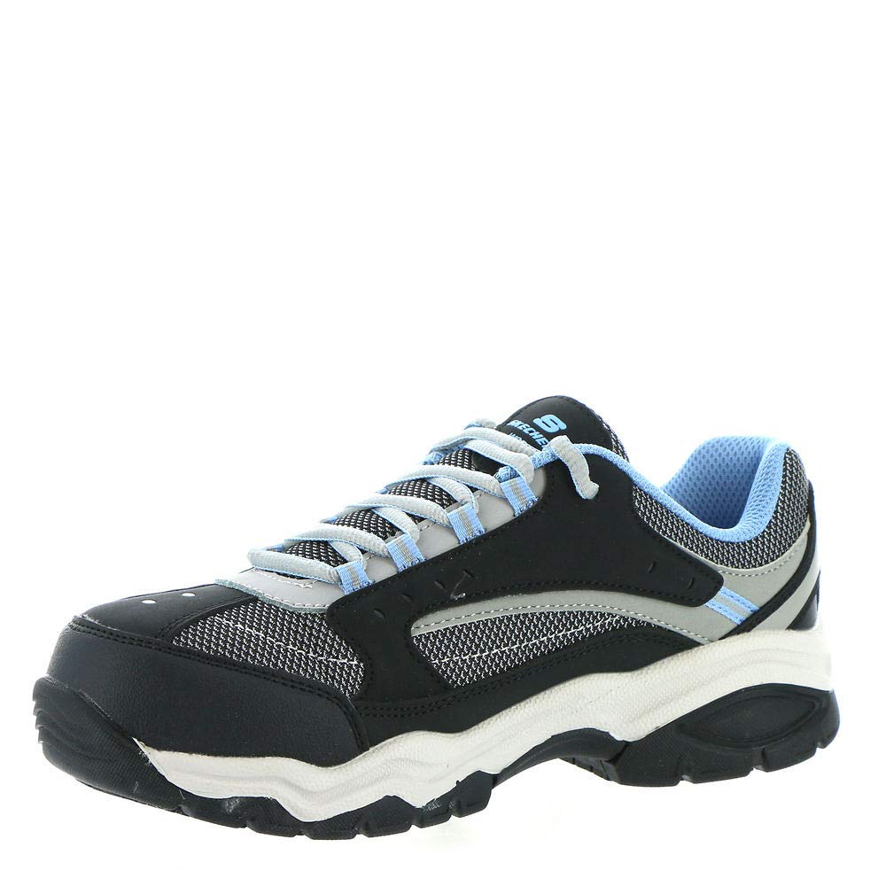 Skechers Work Biscoe Womens Oxford BM US BlackBlue