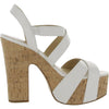 Michael Kors Suki Platform Sandal Optic White 10 M