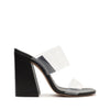 SCHUTZ Victorie High Block Transparente (Black) 6.5 M