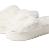Michael Kors Fifi Platform Slide Cream 7 M