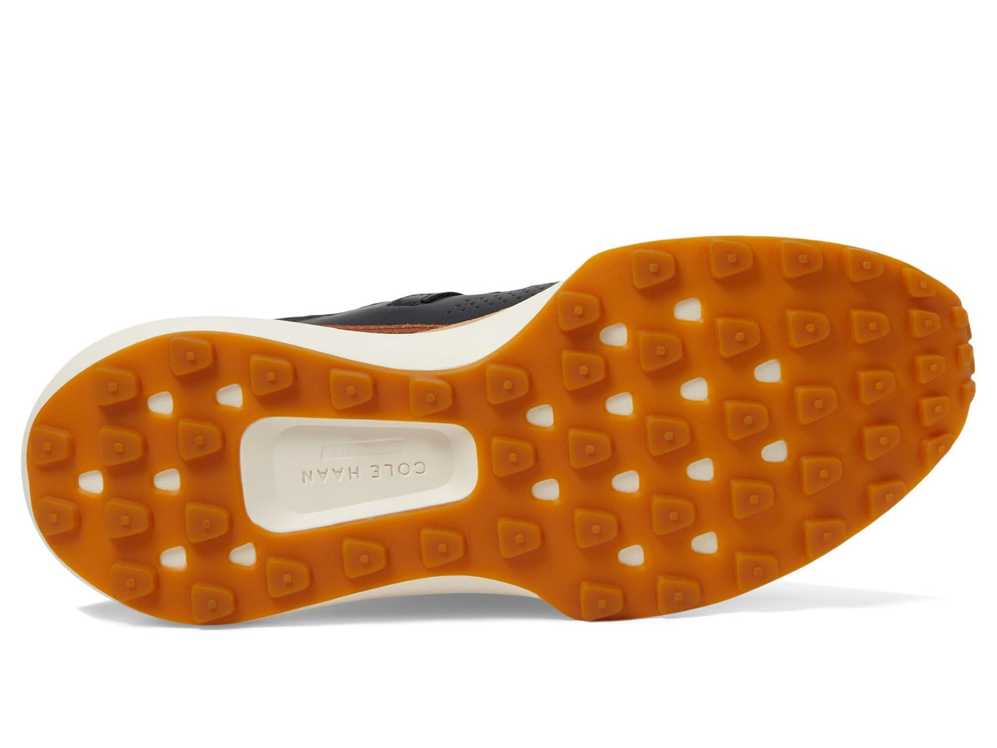 Cole Haan Men's Grand Motion Woven Stitch 2, Black/British Tan/Ivory, 10.5-W US