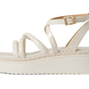 Michael Kors ISSI Flatform Light Cream 8 M