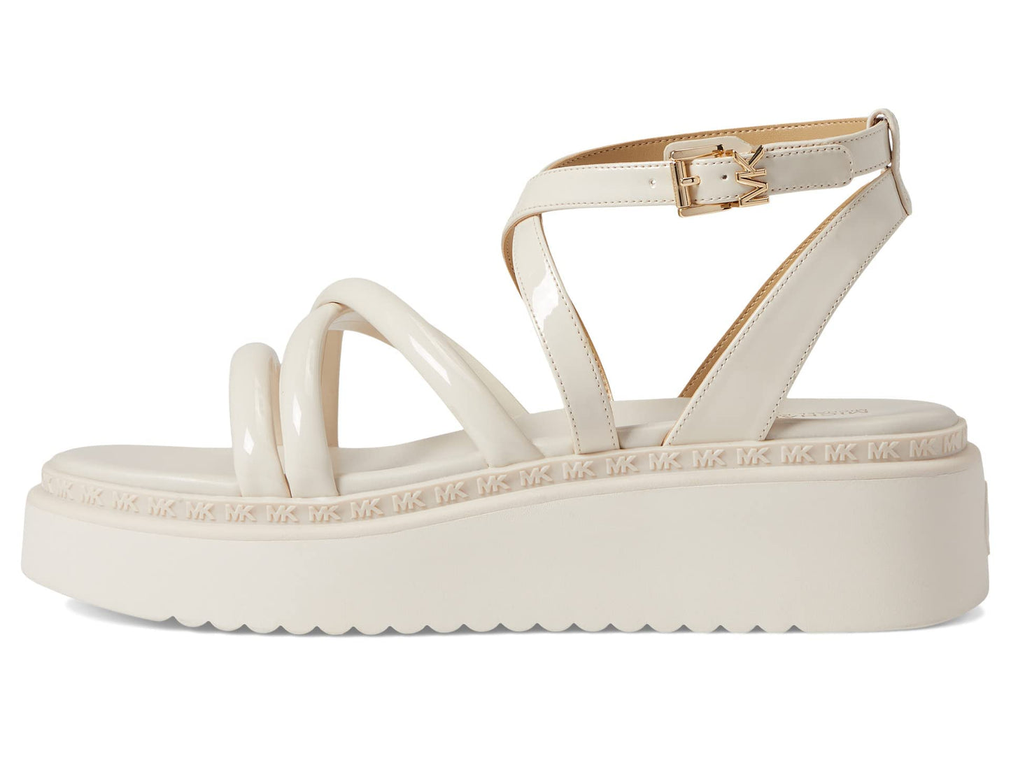 Michael Kors ISSI Flatform Light Cream 9.5 M