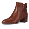 Cole Haan Womens Haisley Ankle Bootie, Dark Cuoio Leather, 7.5 Medium