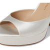 Stuart Weitzman Womens Dayna Ii Platform Cream 9 Medium
