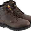 Thorogood V-Series 6” Waterproof Insulated Work Boots for Men - Premium Leather with 400g 3M Thinsulate, Comfort Insole, and Chevron Traction Outsole; ASTM Rated, Brown Crazyhorse - 11 W US