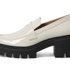 Stuart Weitzman Womens Soho Loafers Cream, 8 Medium