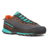 La Sportiva TX4 Women's Approach Shoe, Carbon/Aqua, 36
