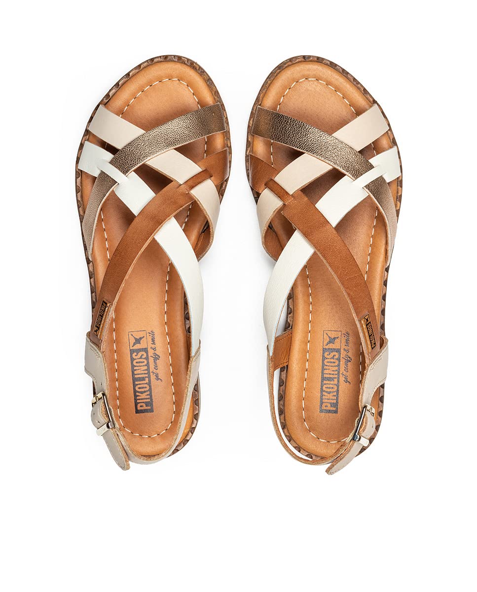 PIKOLINOS Flat Sandals Leather Algar for Woman