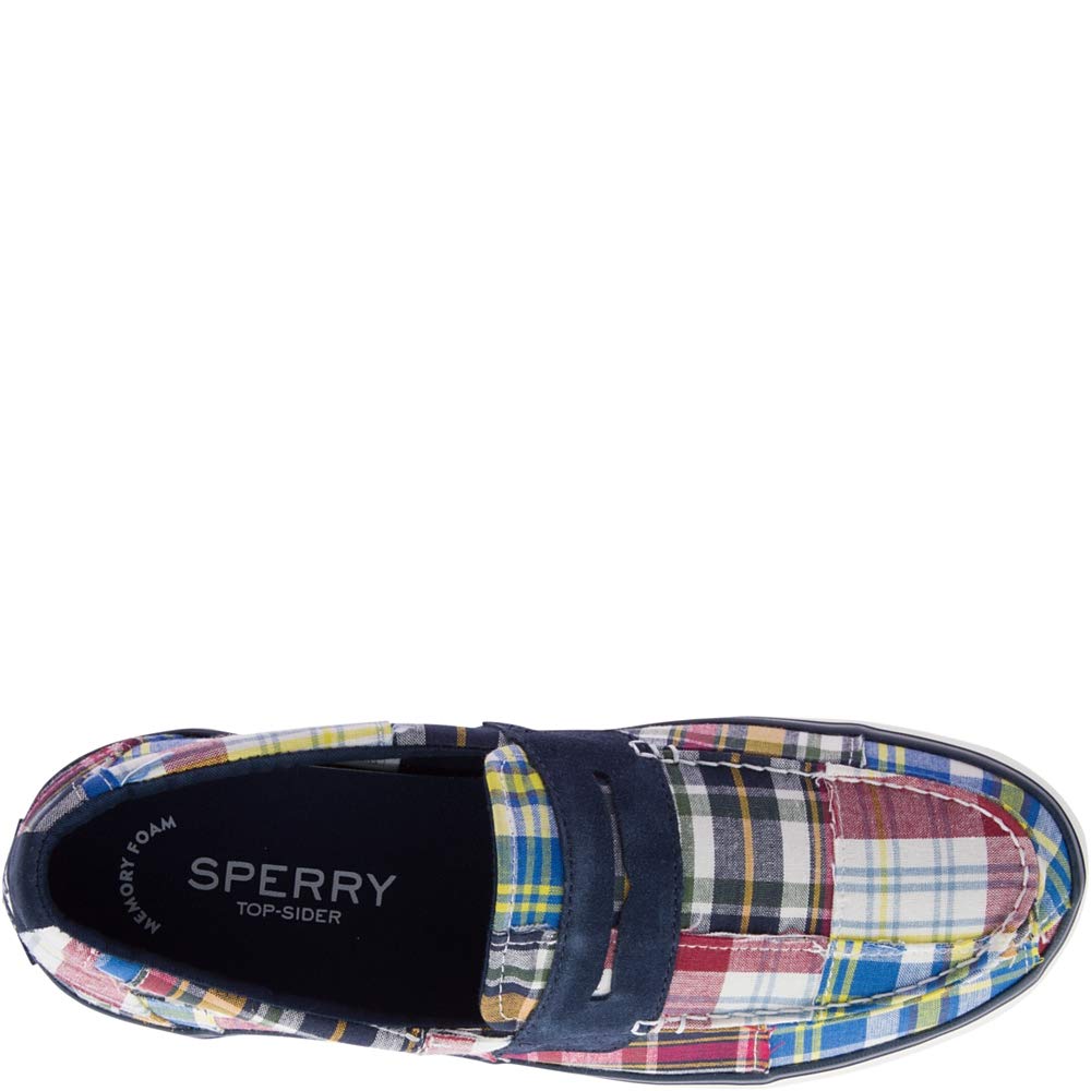 Men's Sperry, Mainsail Penny Slip On Madras 11 M