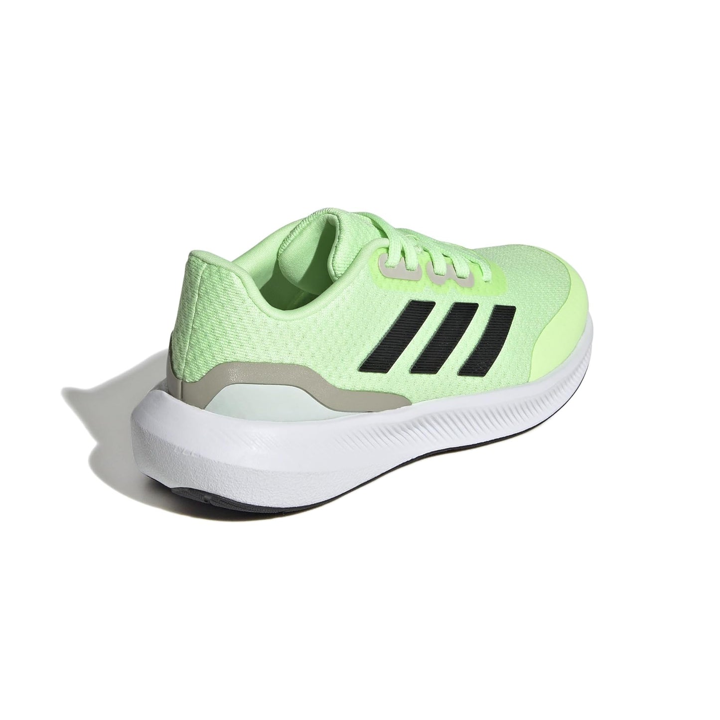 adidas Run Falcon 3.0 (Little Kid/Big Kid) Green Spark/Black/Putty Grey 5.5 Big Kid M
