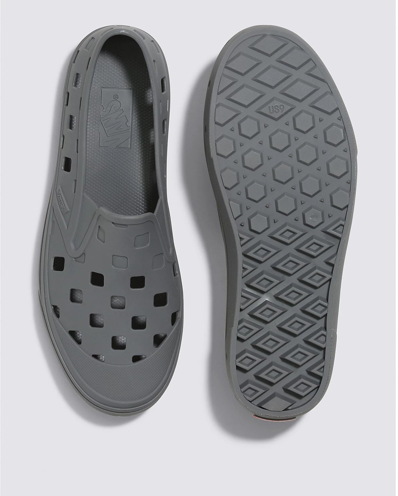 Vans - Unisex Slip-On TRK Shoes, Color Pewter, Size: 6 M US Mens / 7.5 M US Womens