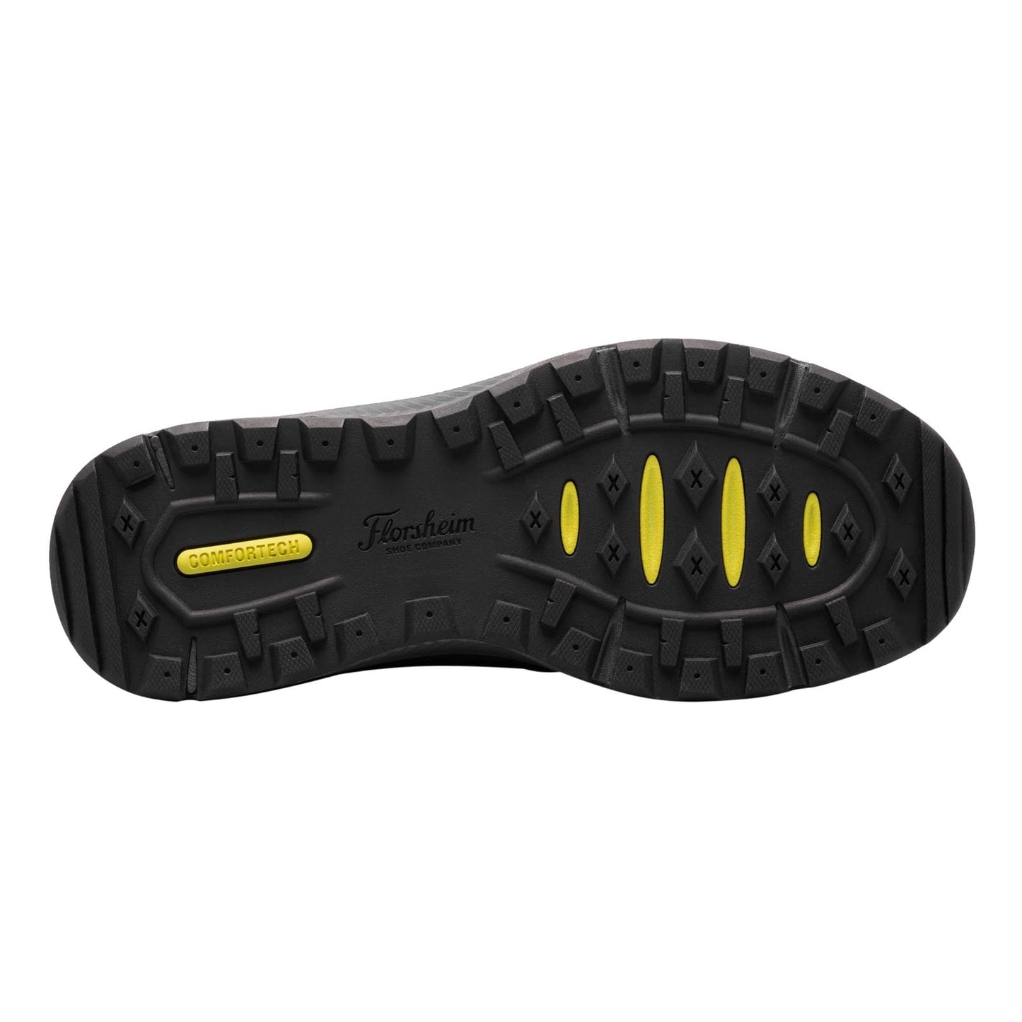 Florsheim Tread Lite Plain Toe Hiker Boot Black Milled/Mesh 9.5 W (3E)