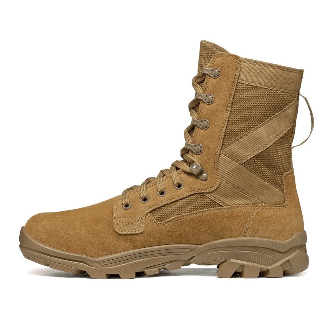 GARMONT TACTICAL Men's T 8 Extreme GORE-TEX (GTX) Waterproof Breathable Protective Tactical Suede Leather Boots, Coyote, 8 Wide
