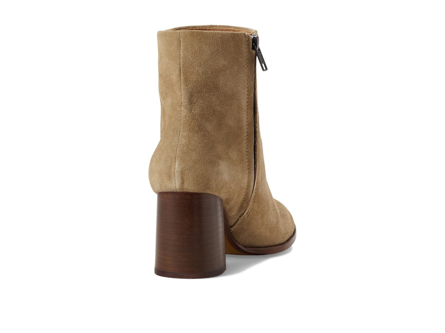 Madewell Penny Y Seam Boot-Suede Walnut Shell 10 M