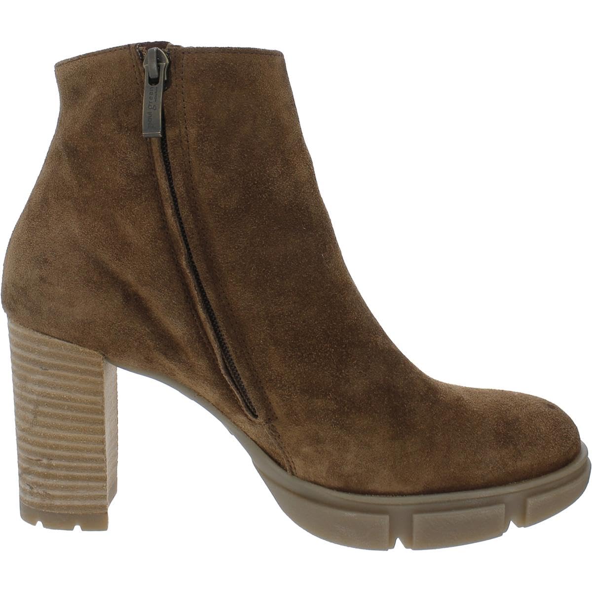 Paul Green Samantha Boot Toffee Soft Suede AT 6 (US Women's 8.5) M