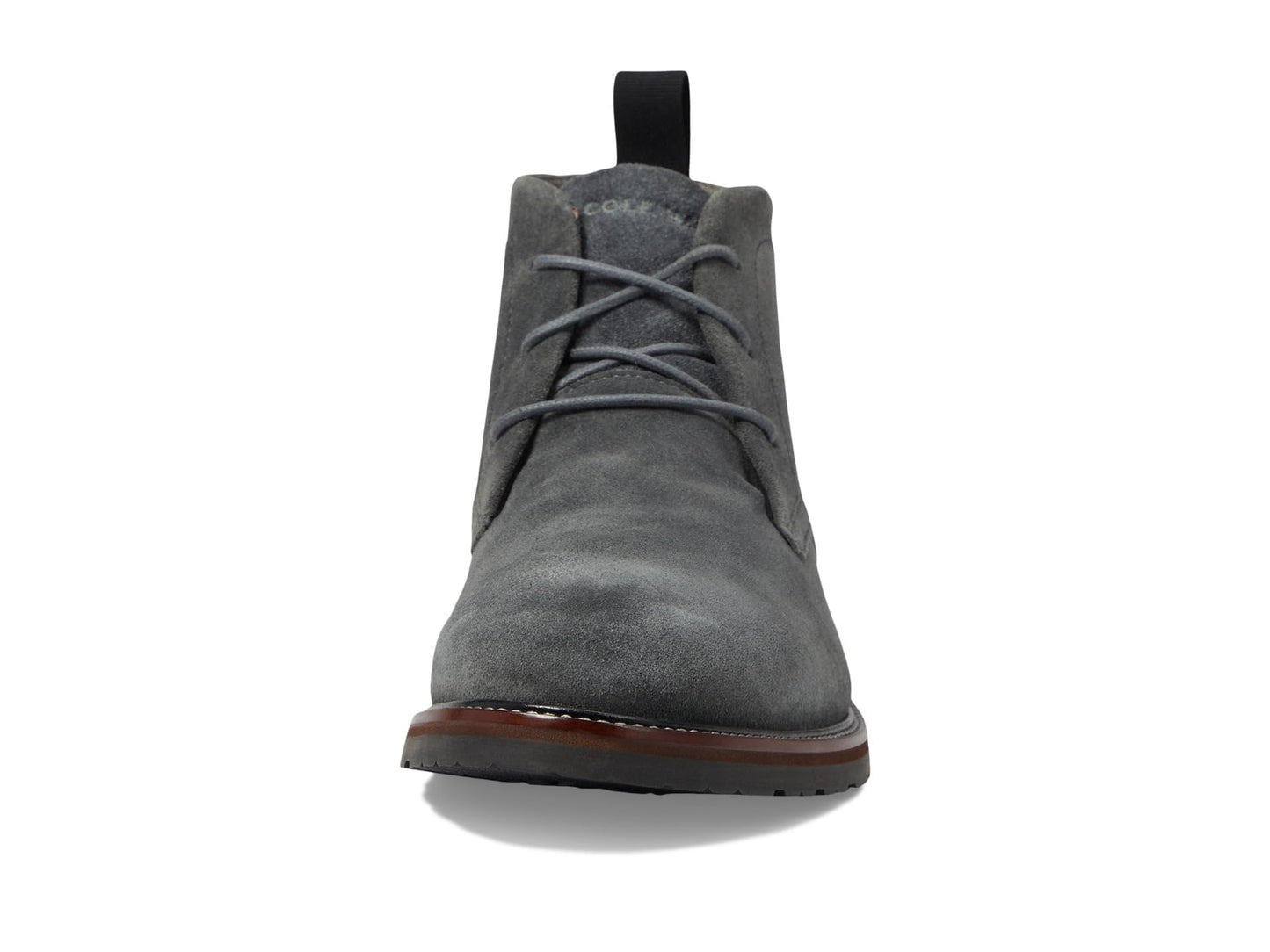 Cole Haan Mens Berkshire Lug Chukka Boots, Turbulence Suede/Natural Water-Resistant, 8.5 M